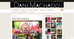 Desktop Screenshot of danimachadoeventos.com